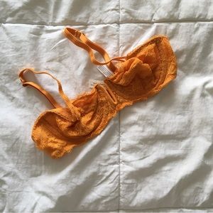 Auden Mesh Lace Balconette Coverage Unlined Bra - 34A